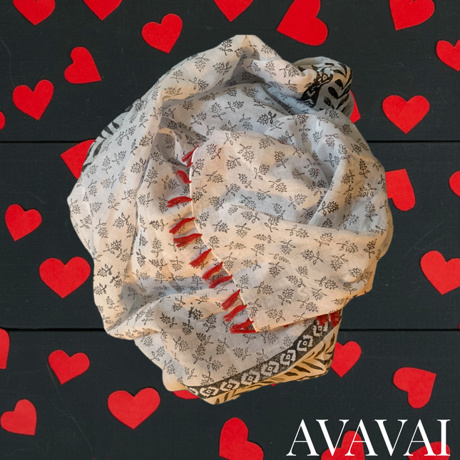 Beach Sarong / Sciarpa ✨ Hand Blocked Printed