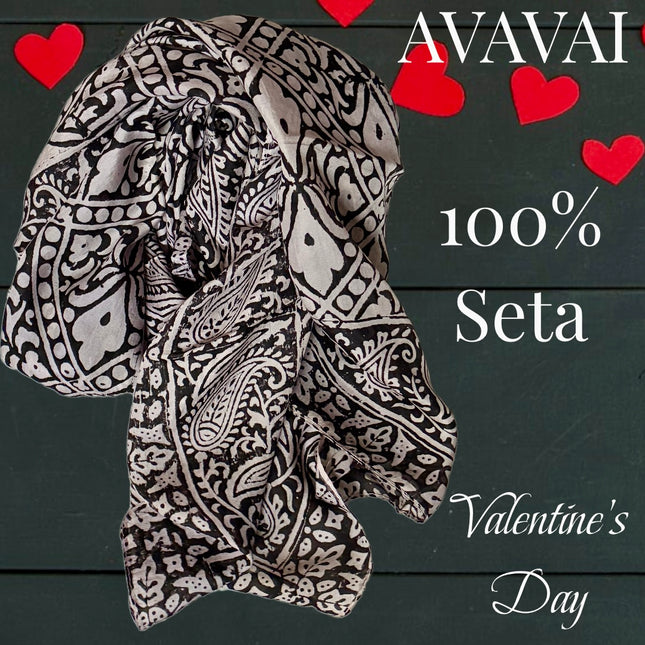 Foulard Piccolo 100% Seta  ❤️ Poker