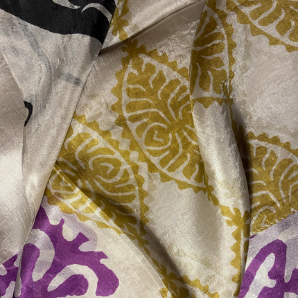 Foulard 100% Seta ❤️ Royal