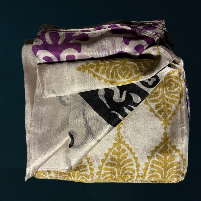 Foulard 100% Seta ❤️ Royal