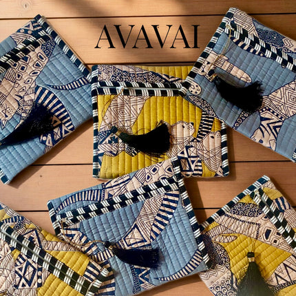 Pochette Gatto Slim 🐾 Giallo