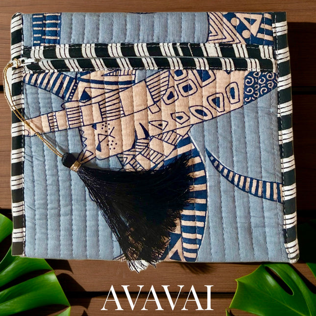 Pochette Gatto Slim  🐾 Celeste