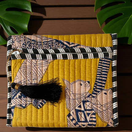 Pochette Gatto Slim 🐾 Giallo
