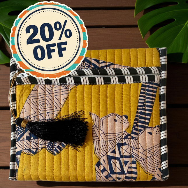 Pochette Kitty Slim 🐾 Giallo