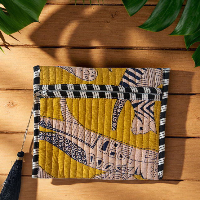 Pochette Gatto Slim 🐾 Giallo