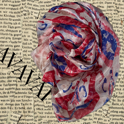 Foulard 100% Seta ❤️ Cherry