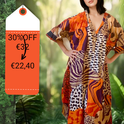 Tunica Oversize Lunga ✨ Jungle Patch