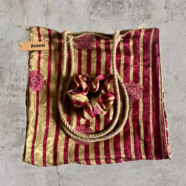 The Silky Shopper Bag + Scrunchie ★ Micenas