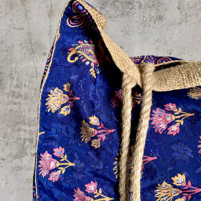 The Silkie Shopper Bag + Scrunchie ★ Royal Blue