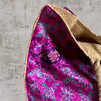 The Silky Shopper Bag + Scrunchie ★ Magic Purple