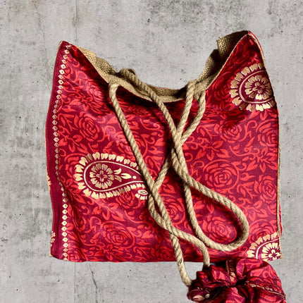 The Silky Shopper Bag + Scrunchie ★ Gibraltar