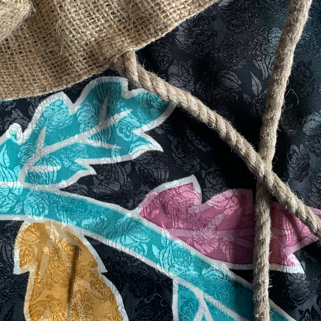 The Silky Shopper Bag + Scrunchie ★ Rainbow