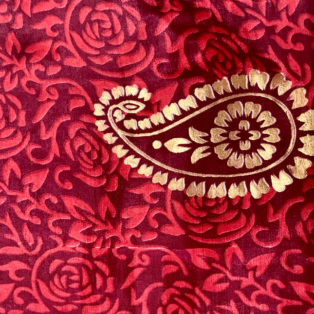 The Silky Shopper Bag + Scrunchie ★ Roses