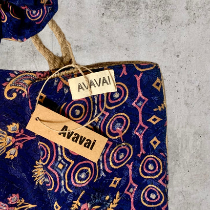The Silkie Shopper Bag + Scrunchie ★ Royal Blue