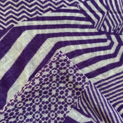 Sciarpa Grande 100% Lana ❄️ Violeta