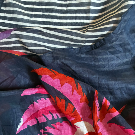 Sciarpa/ Beach Sarong Cotone ★ Navy