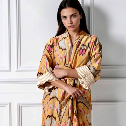 Vestaglia in Velluto ☆ Ikat