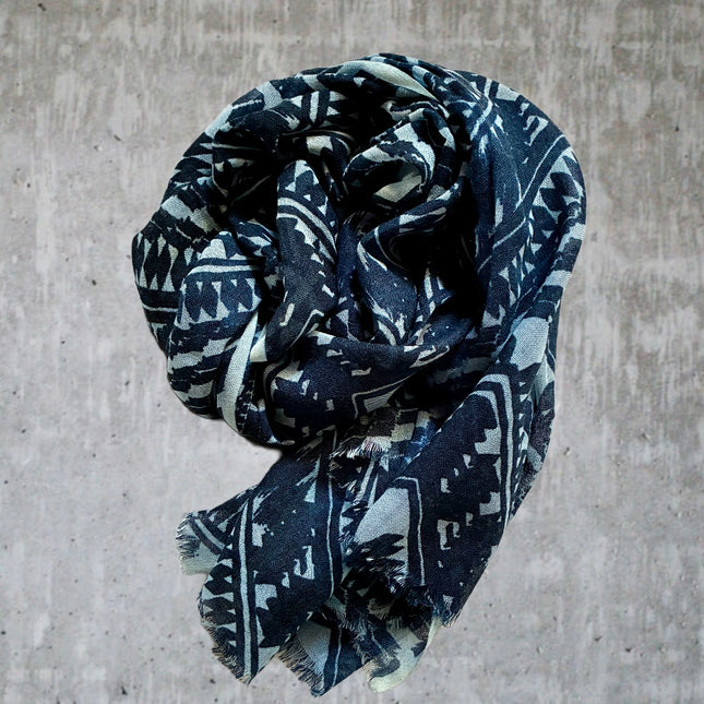 Sciarpa 100% Lana ❄️ Blue Ice