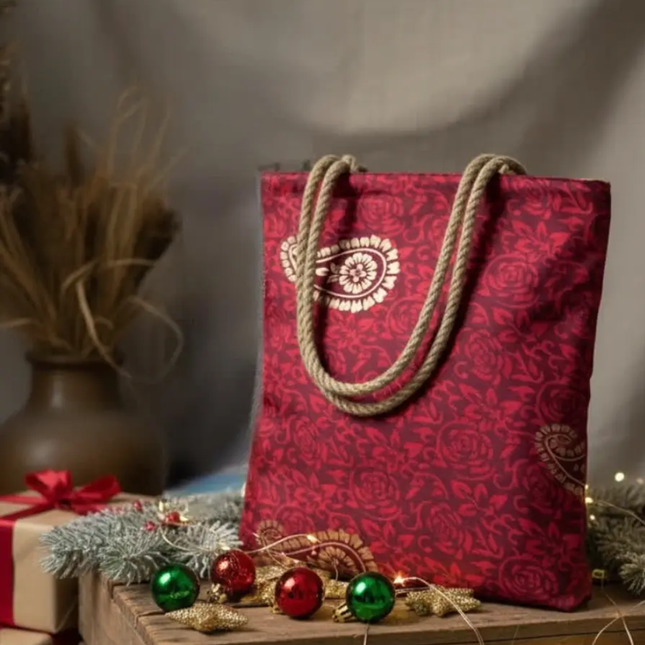 The Silky Shopper Bag + Scrunchie ★ Gibraltar