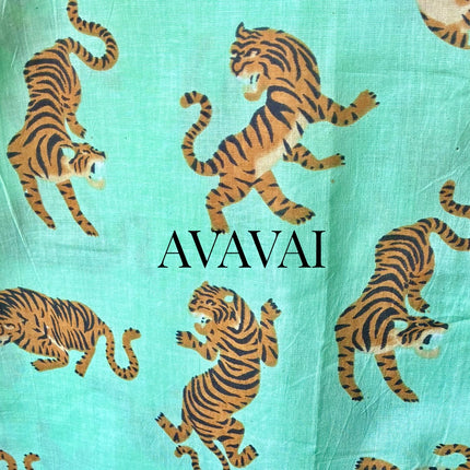 Pj's or Beach Set 🐾  Green Madagascar