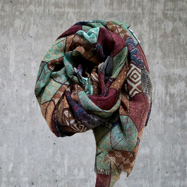 Sciarpa 100% Lana ❄️ Tiles