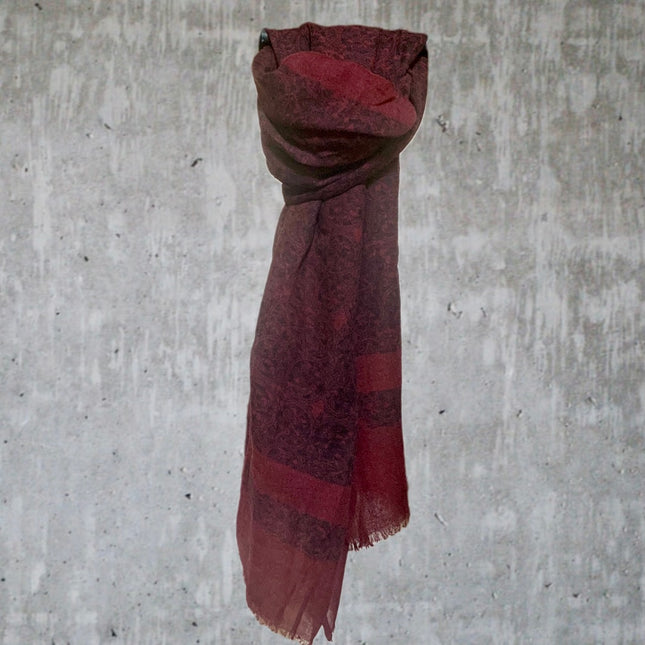 Sciarpa 100% Lana ❄️ Vino Rosso