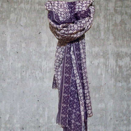 Sciarpa Grande 100% Lana ❄️ Violacea