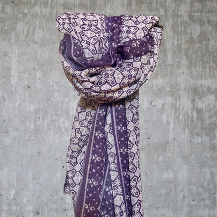 Sciarpa Grande 100% Lana ❄️ Violacea