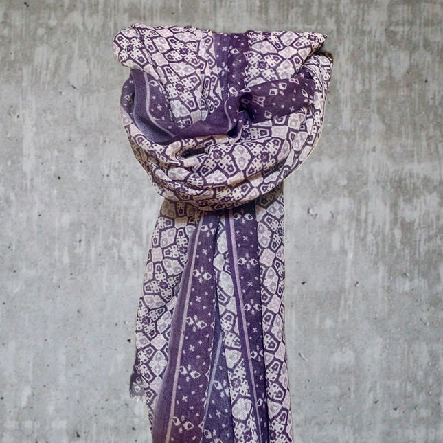 Sciarpa Grande 100% Lana ❄️ Violacea