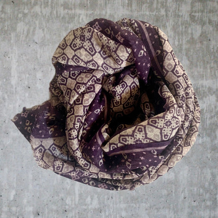 Sciarpa Grande 100% Lana ❄️ Violacea