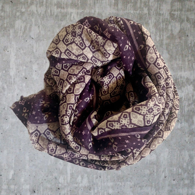 Sciarpa Grande 100% Lana ❄️ Violacea