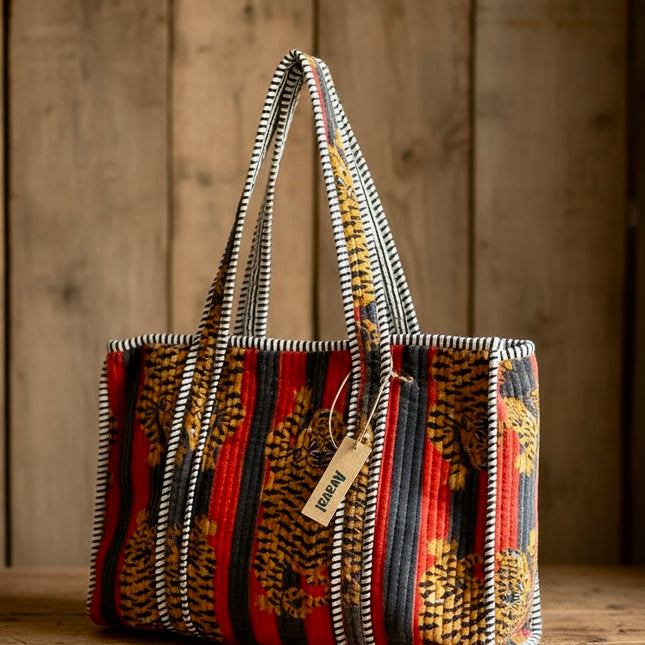 Borsa in Velluto ☆ Bengal Tiger