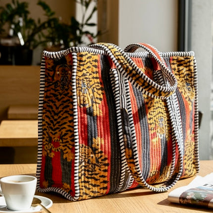 Borsa in Velluto ☆ Bengal Tiger