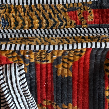 Borsa in Velluto ☆ Bengal Tiger