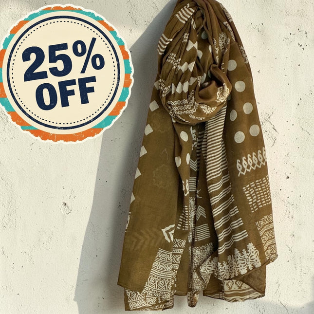 Sciarpa/ Beach Sarong Cotone ★ Zahara
