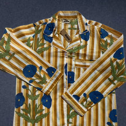 Pigiama Lungo 🍁 Blue Lily