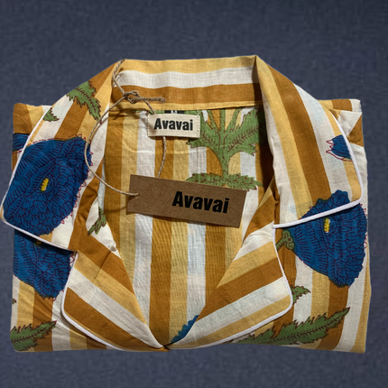 Pigiama Lungo 🍁 Blue Lily