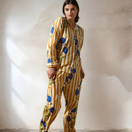 Pigiama Lungo 🍁 Blue Poppy