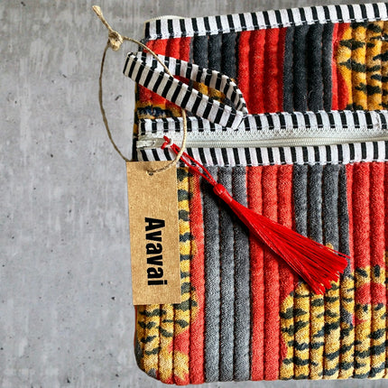 Mini Bag / Cutch in velluto ☆ Bengal Tiger