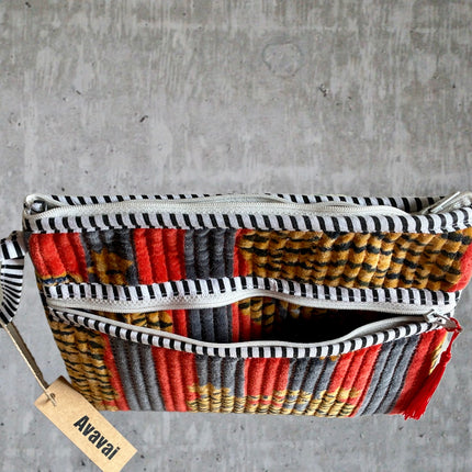 Mini Bag / Cutch in velluto ☆ Bengal Tiger