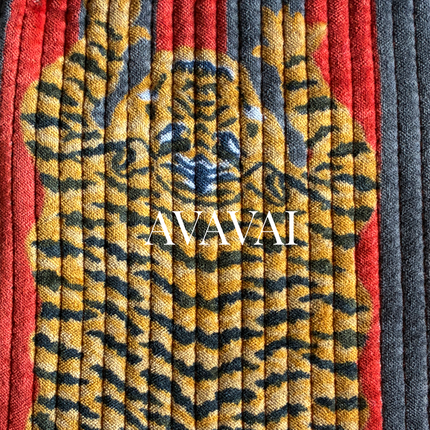 Mini Bag / Cutch in velluto ☆ Bengal Tiger