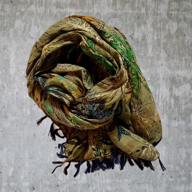Sciarpa/ Beach Sarong Cotone ★ Forest