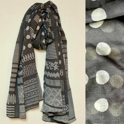 Sciarpa/ Beach Sarong Cotone ★ Grigia