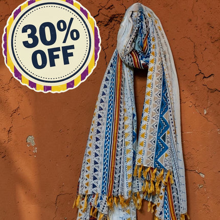 Sciarpa/ Beach Sarong Cotone ★ Sioux