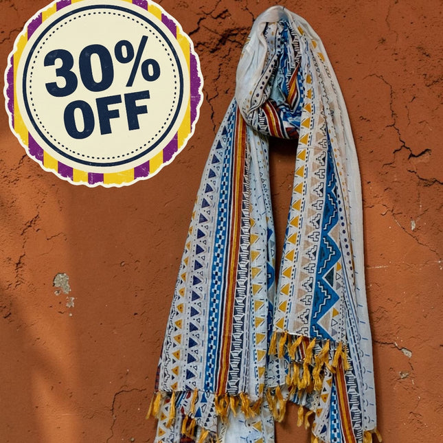Sciarpa/ Beach Sarong Cotone ★ Sioux