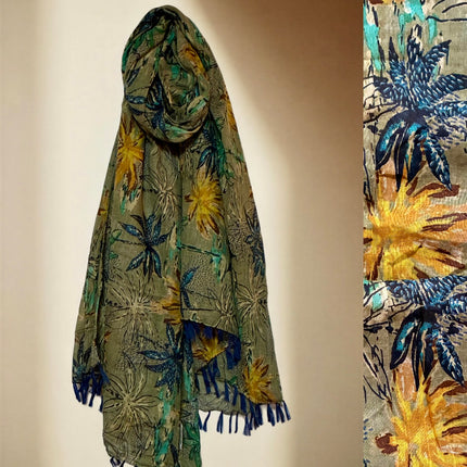 Sciarpa/ Beach Sarong Cotone ★ Forest