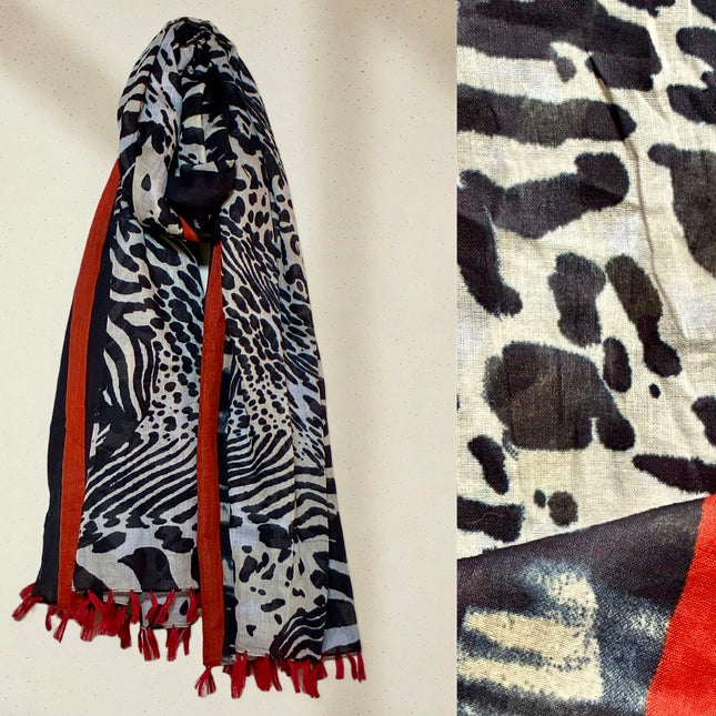Sciarpa/ Beach Sarong Cotone ★ Blackie
