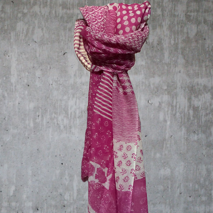 Sciarpa 100% Lana ❄️ Fucs Patch