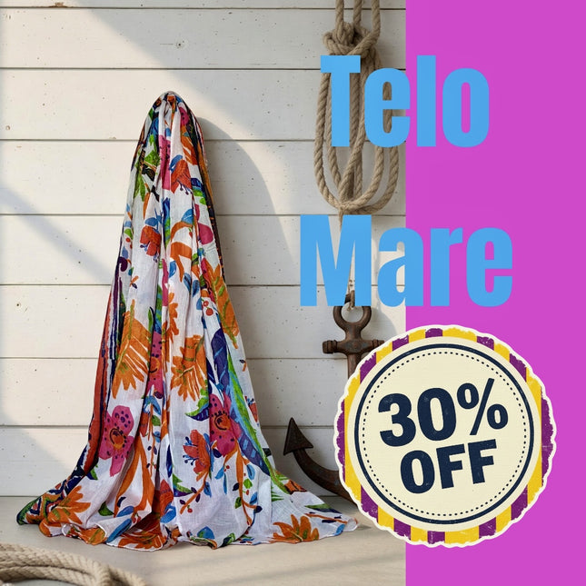 Telo Mare 100% Cotone ❤︎  Floralis