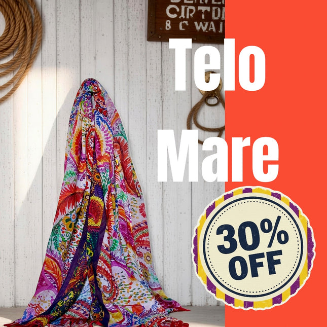 Telo Mare 100% Cotone ❤︎  Seurat